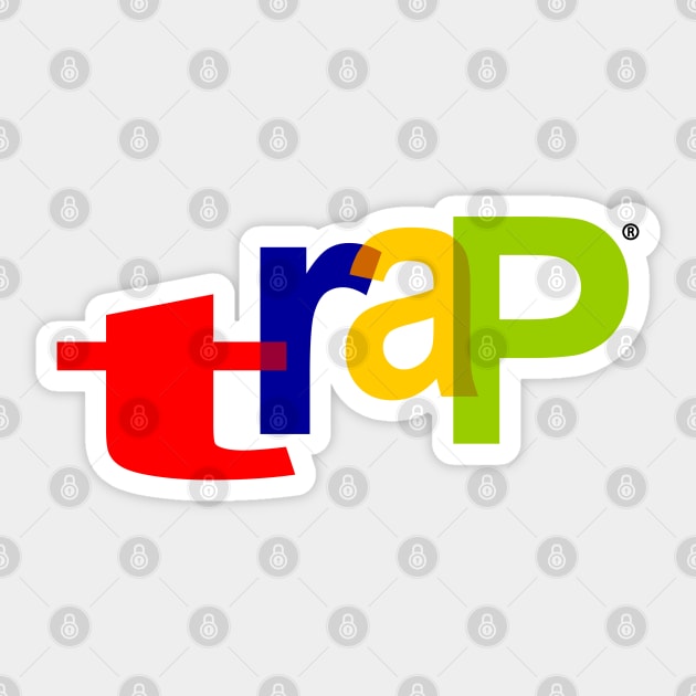 TRAP Sticker by undergroundART